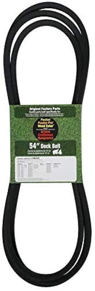 ※ __n.style__ Amazon.com : Honoyam 196103 Lawn Mower Deck Drive Belt 54